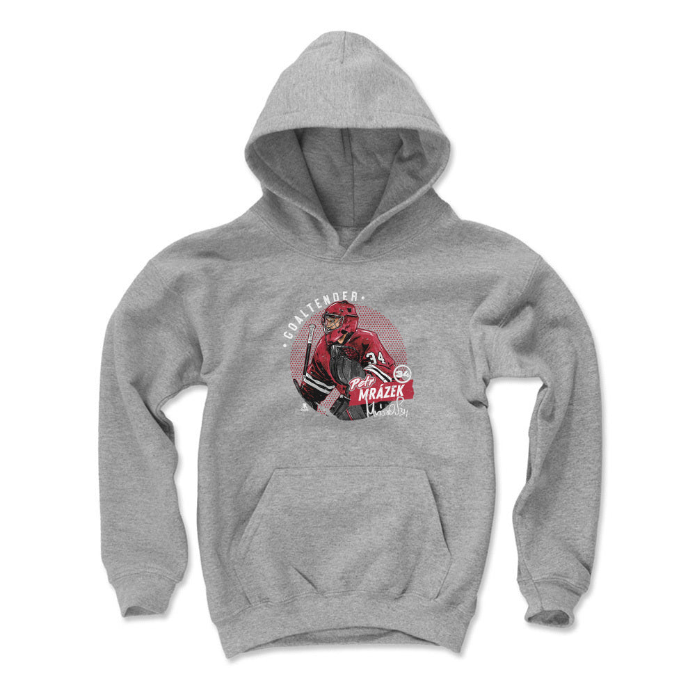 Petr Mrazek Kids Youth Hoodie | 500 LEVEL