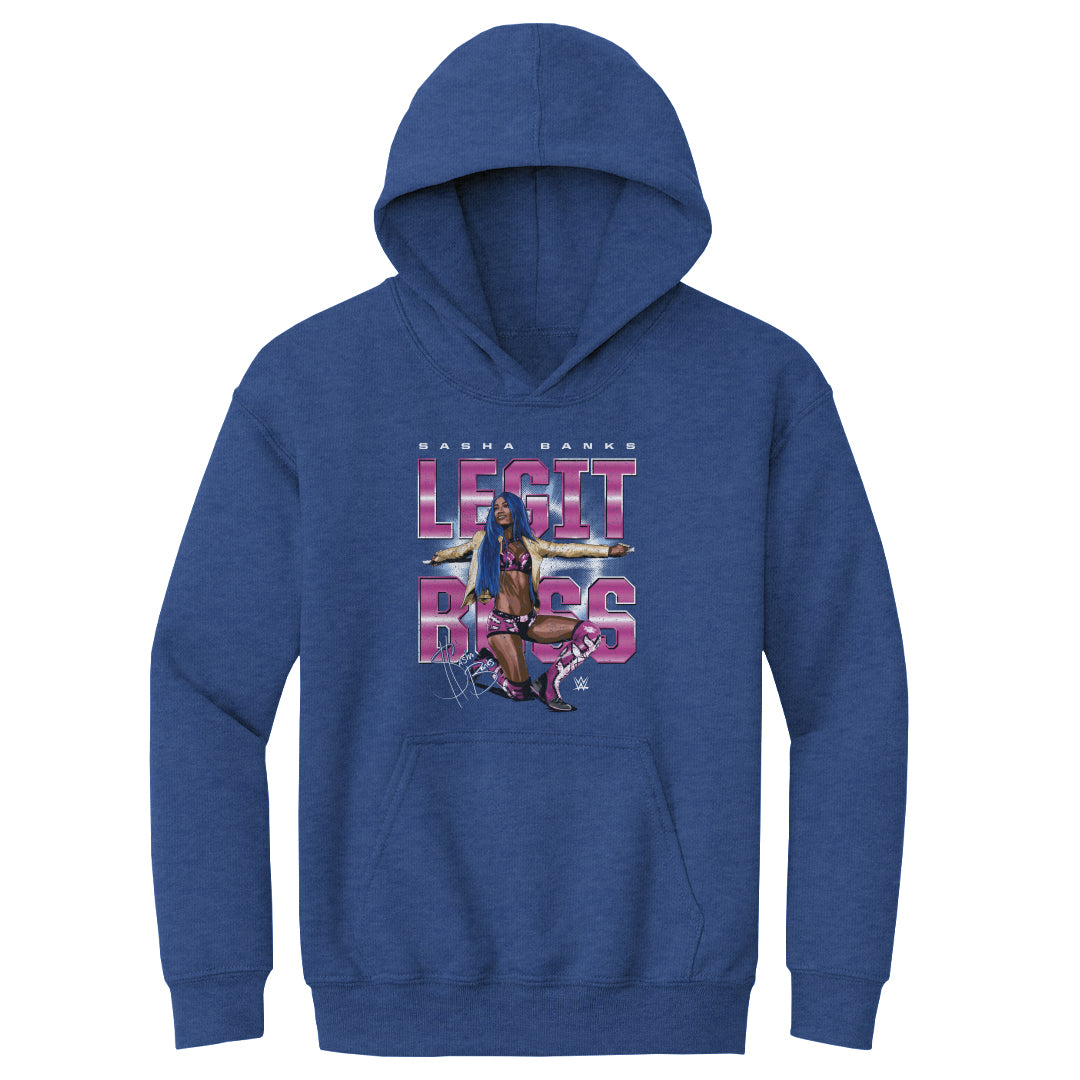 Sasha Banks Kids Youth Hoodie | 500 LEVEL