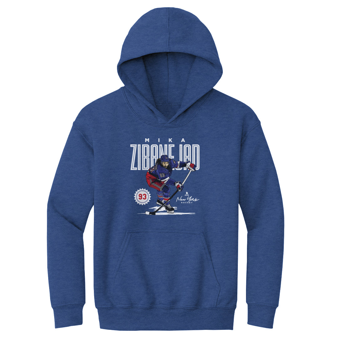 Mika Zibanejad Kids Youth Hoodie | 500 LEVEL