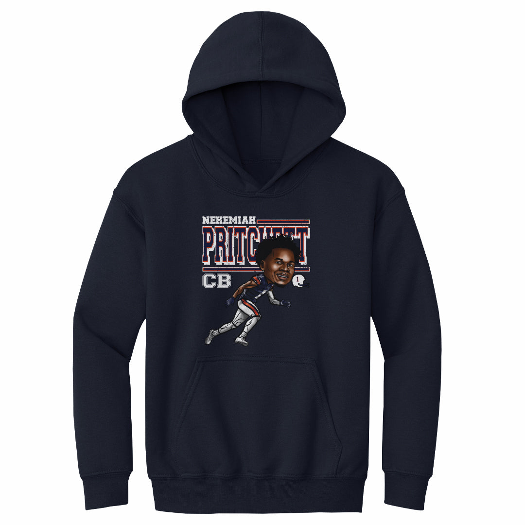 Nehemiah Pritchett Kids Youth Hoodie | 500 LEVEL