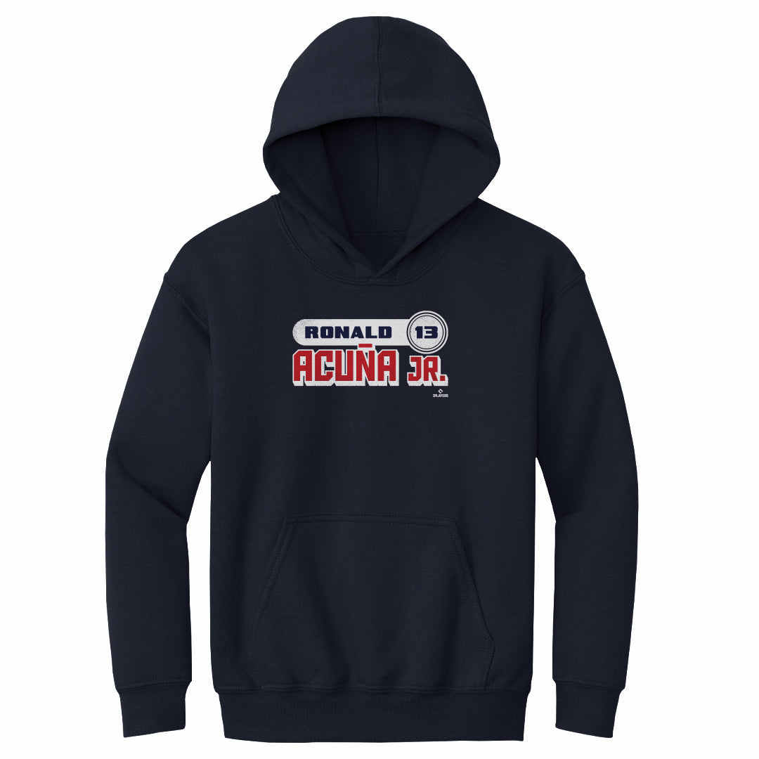 Ronald Acuna Jr. Kids Youth Hoodie | 500 LEVEL