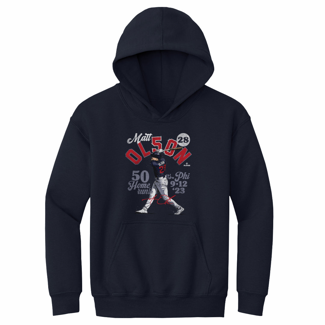 Matt Olson Kids Youth Hoodie | 500 LEVEL