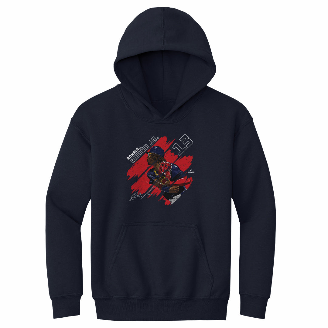 Ronald Acuna Jr. Kids Youth Hoodie | 500 LEVEL