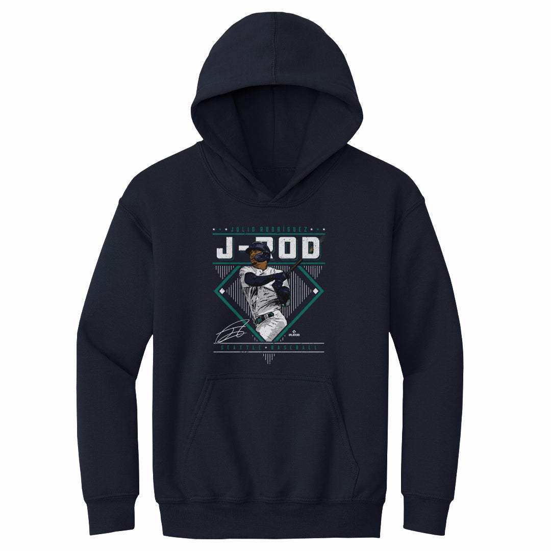 Julio Rodriguez Kids Youth Hoodie | 500 LEVEL