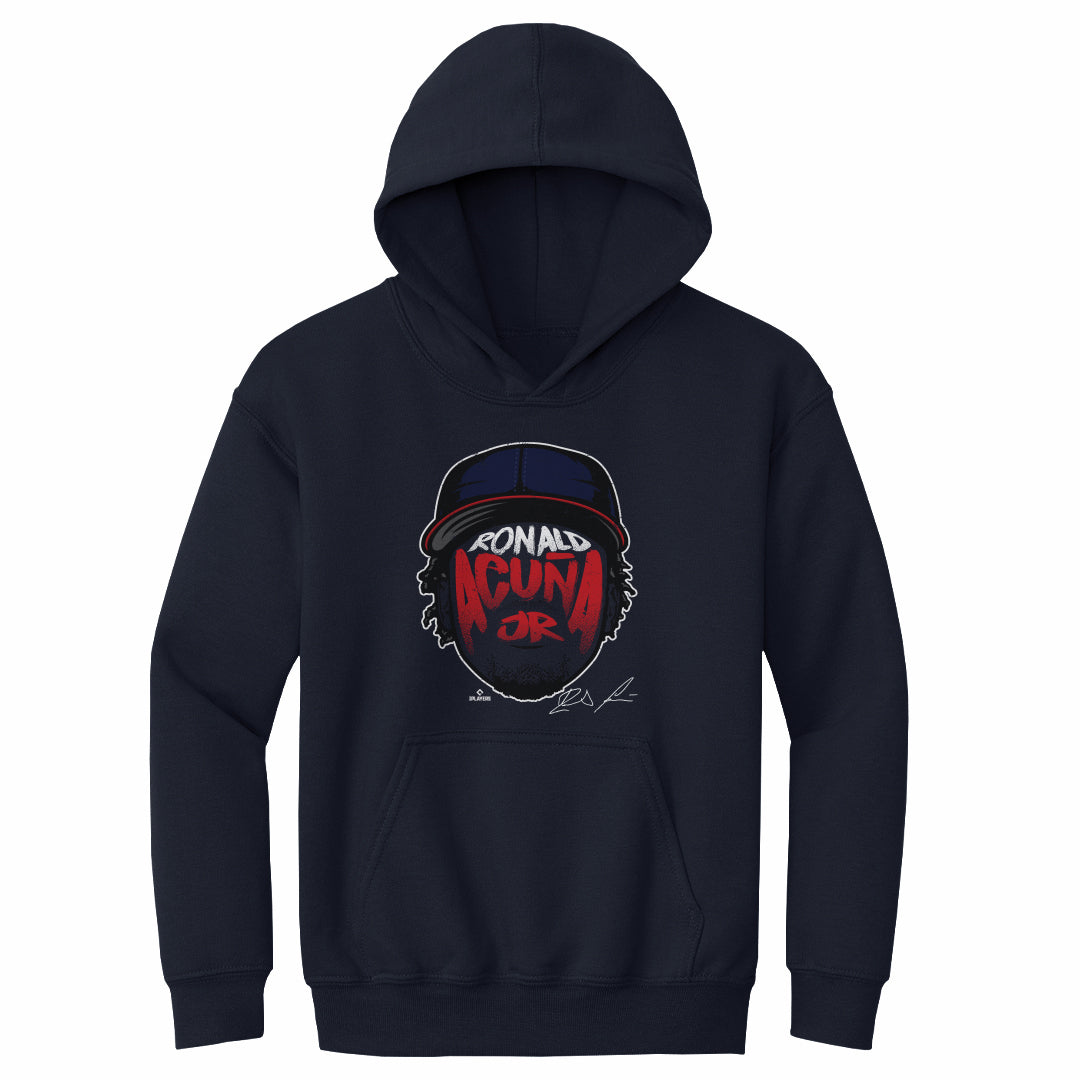 Ronald Acuna Jr. Kids Youth Hoodie | 500 LEVEL