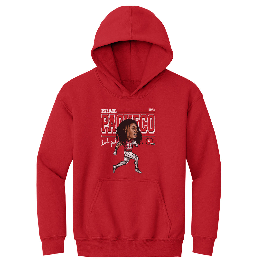 Isiah Pacheco Kids Youth Hoodie | 500 LEVEL