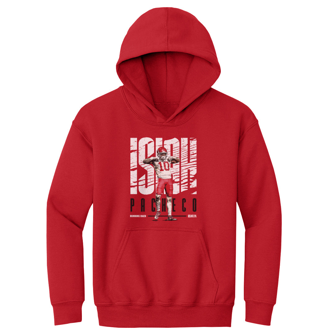 Isiah Pacheco Kids Youth Hoodie | 500 LEVEL