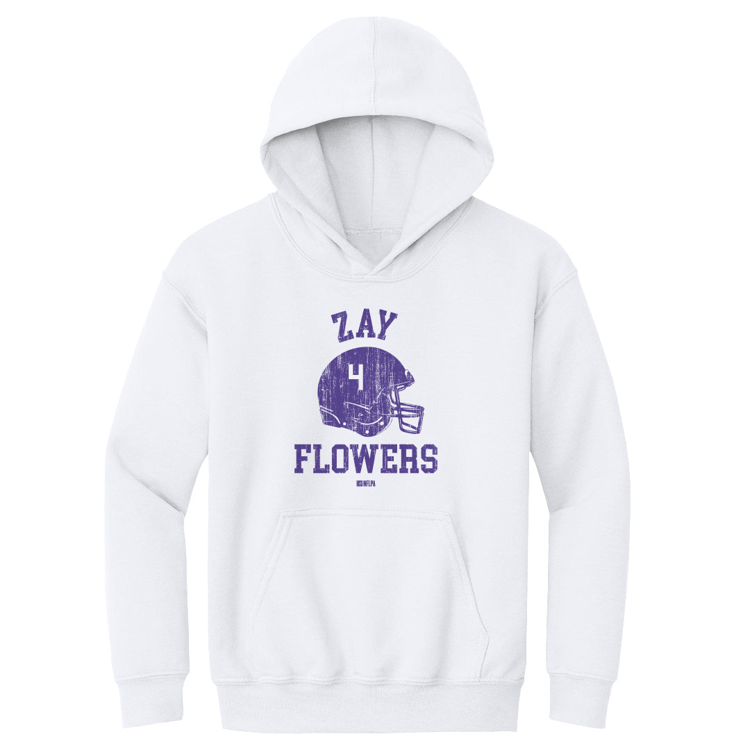 Zay Flowers Kids Youth Hoodie | 500 LEVEL