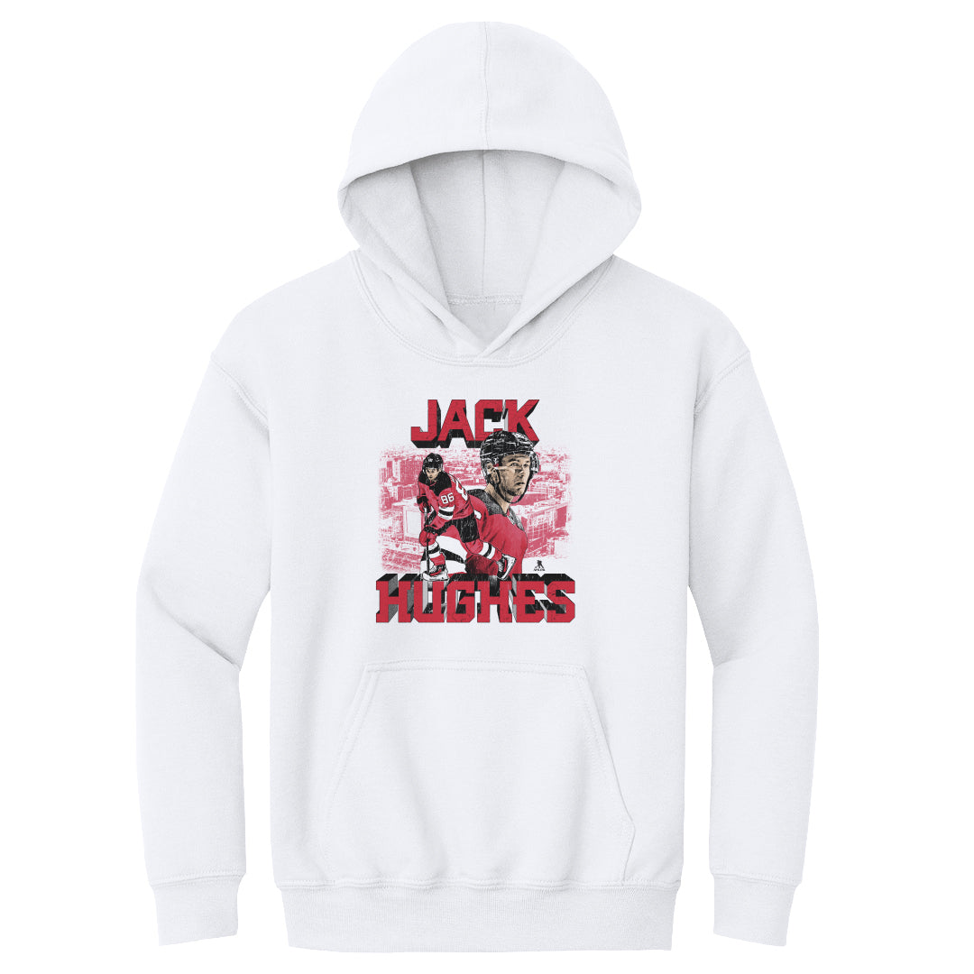 Jack Hughes Kids Youth Hoodie | 500 LEVEL