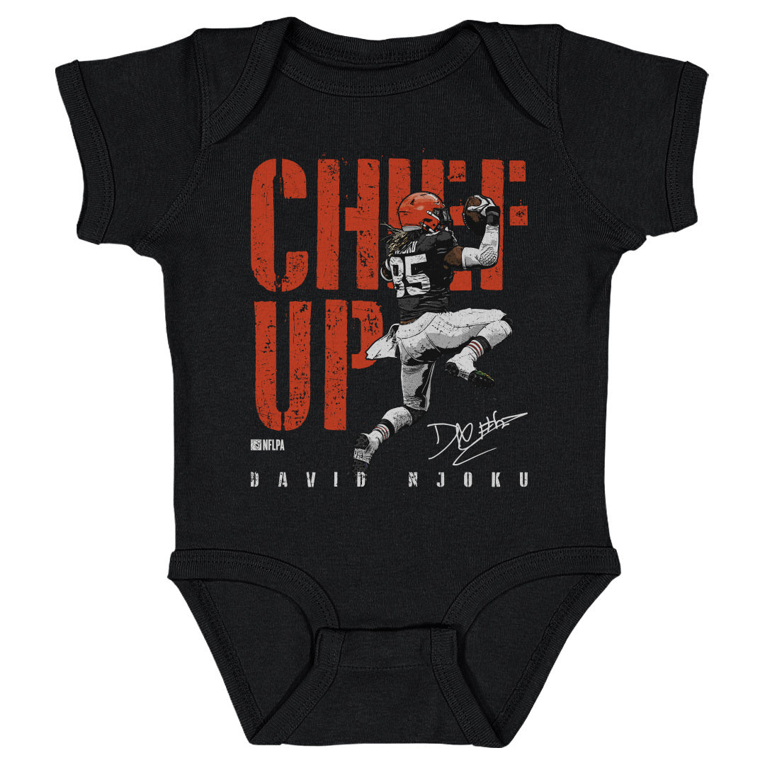 David Njoku Kids Baby Onesie | 500 LEVEL