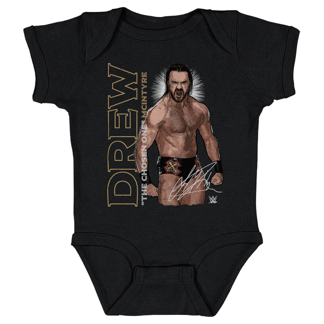 Drew McIntyre Kids Baby Onesie | 500 LEVEL