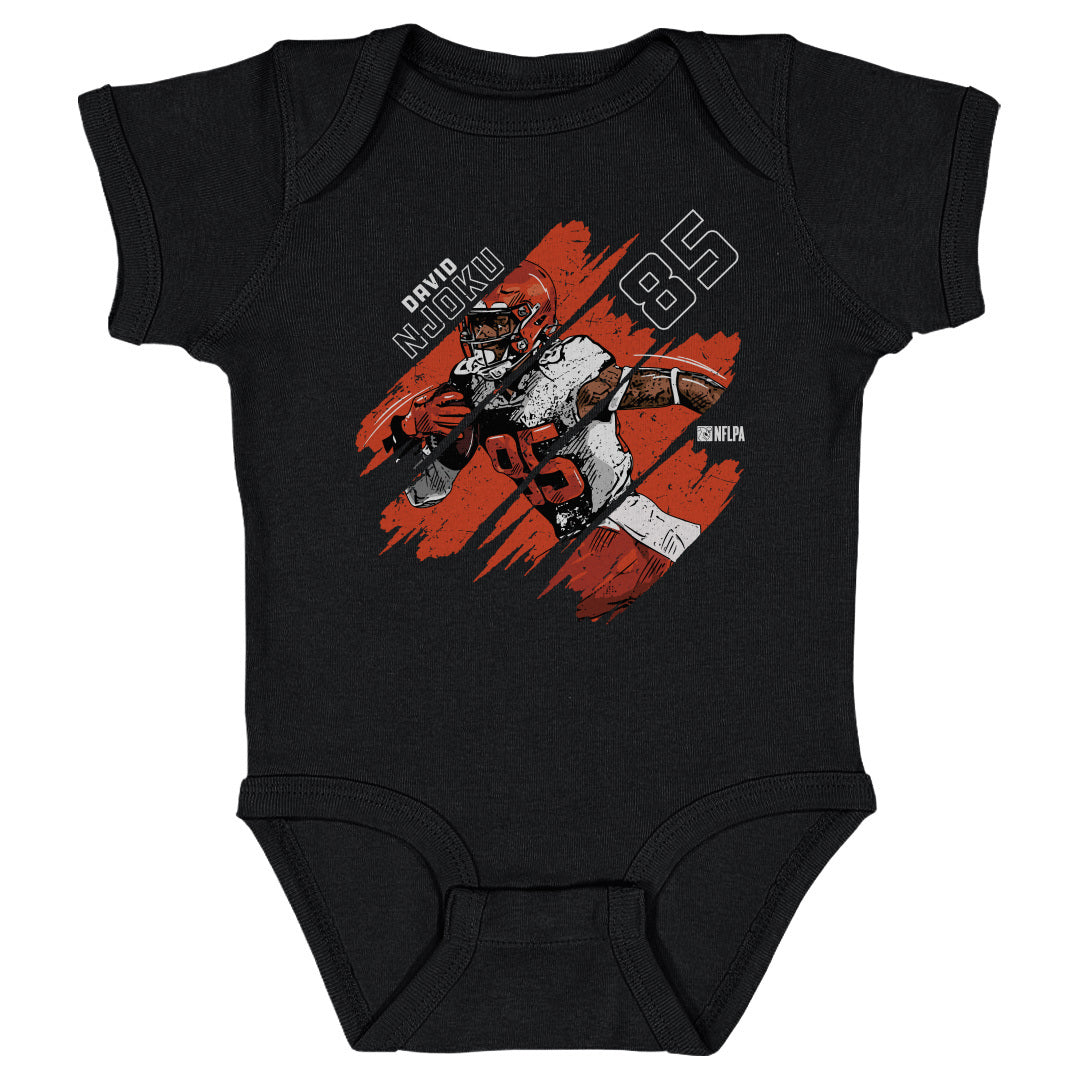 David Njoku Kids Baby Onesie | 500 LEVEL