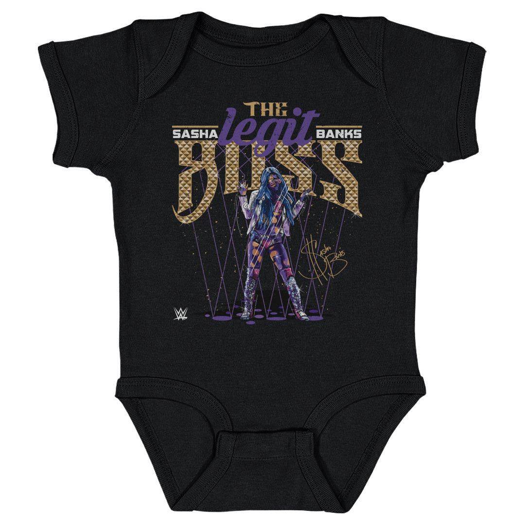 Sasha Banks Kids Baby Onesie | 500 LEVEL