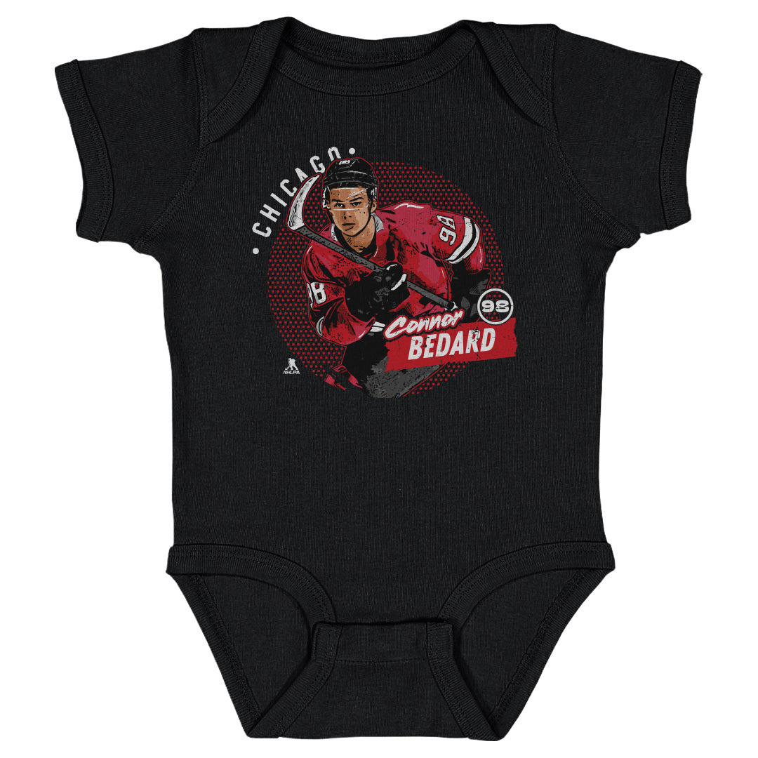 Connor Bedard Kids Baby Onesie | 500 LEVEL