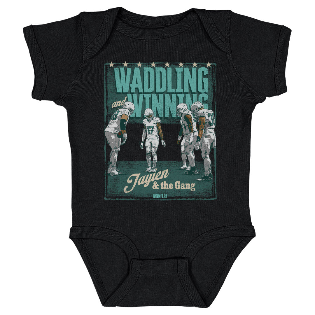 Jaylen Waddle Kids Baby Onesie | 500 LEVEL