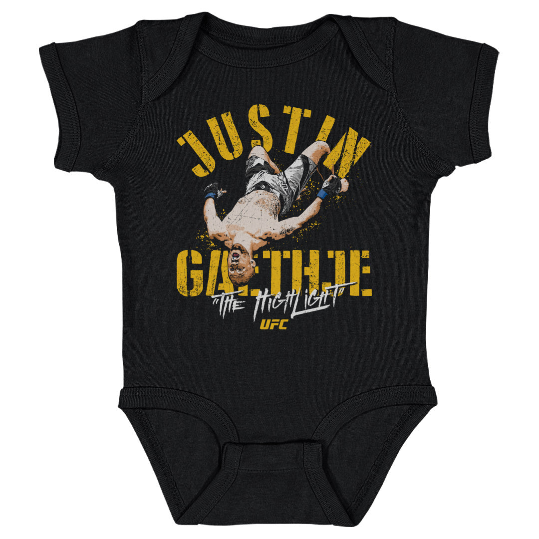 Justin Gaethje Kids Baby Onesie | 500 LEVEL