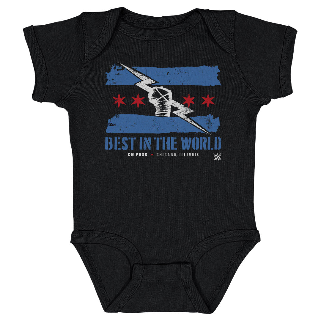 CM Punk Kids Baby Onesie | 500 LEVEL