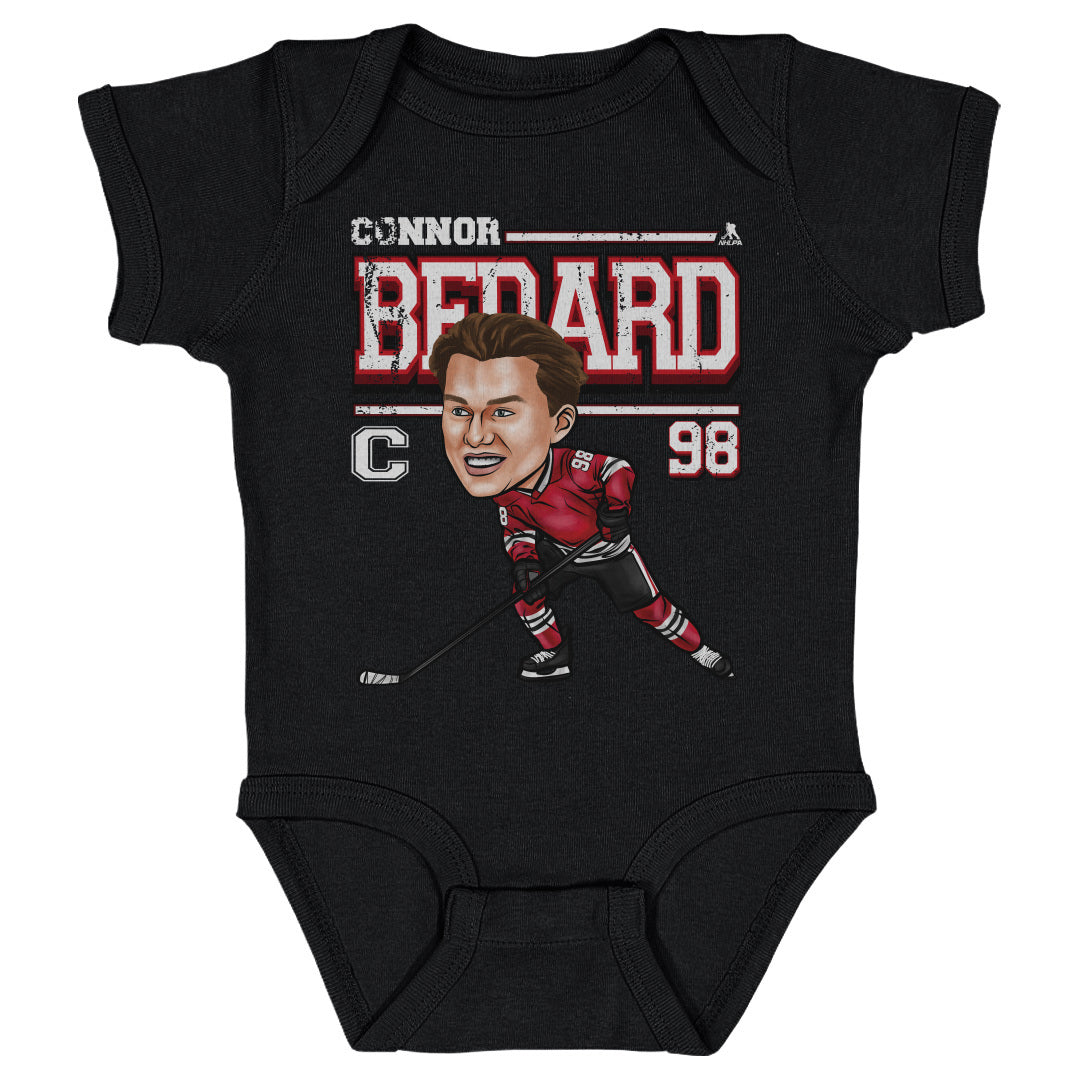 Connor Bedard Kids Baby Onesie | 500 LEVEL