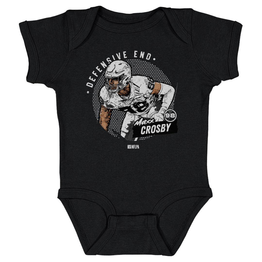 Maxx Crosby Kids Baby Onesie | 500 LEVEL