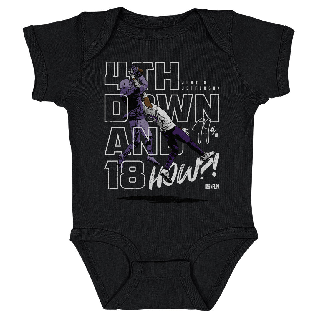 Justin Jefferson Kids Baby Onesie | 500 LEVEL