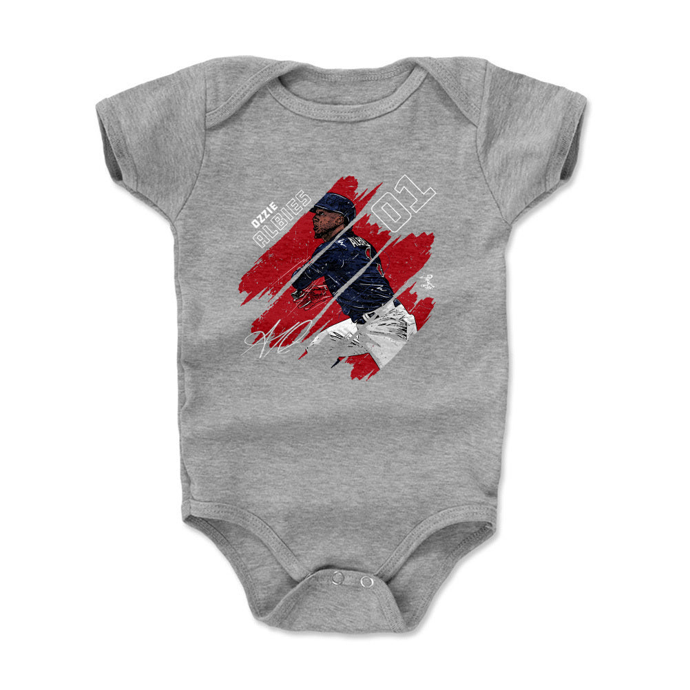 Ozzie Albies Kids Baby Onesie | 500 LEVEL