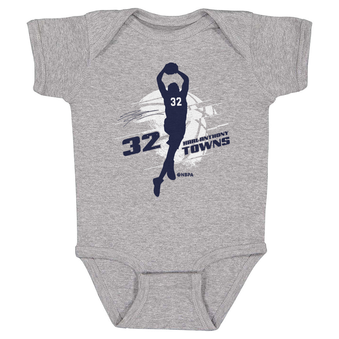 Karl-Anthony Towns Kids Baby Onesie | 500 LEVEL