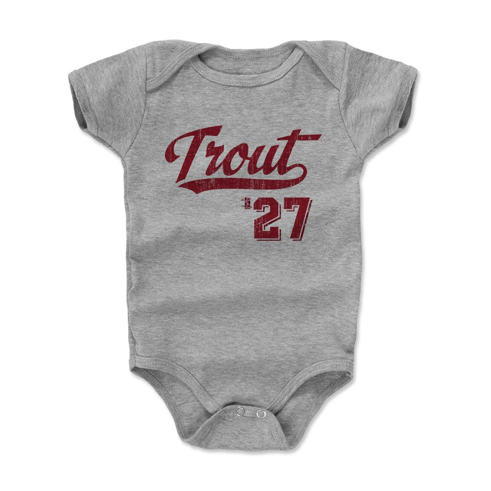 Mike Trout Kids Baby Onesie | 500 LEVEL