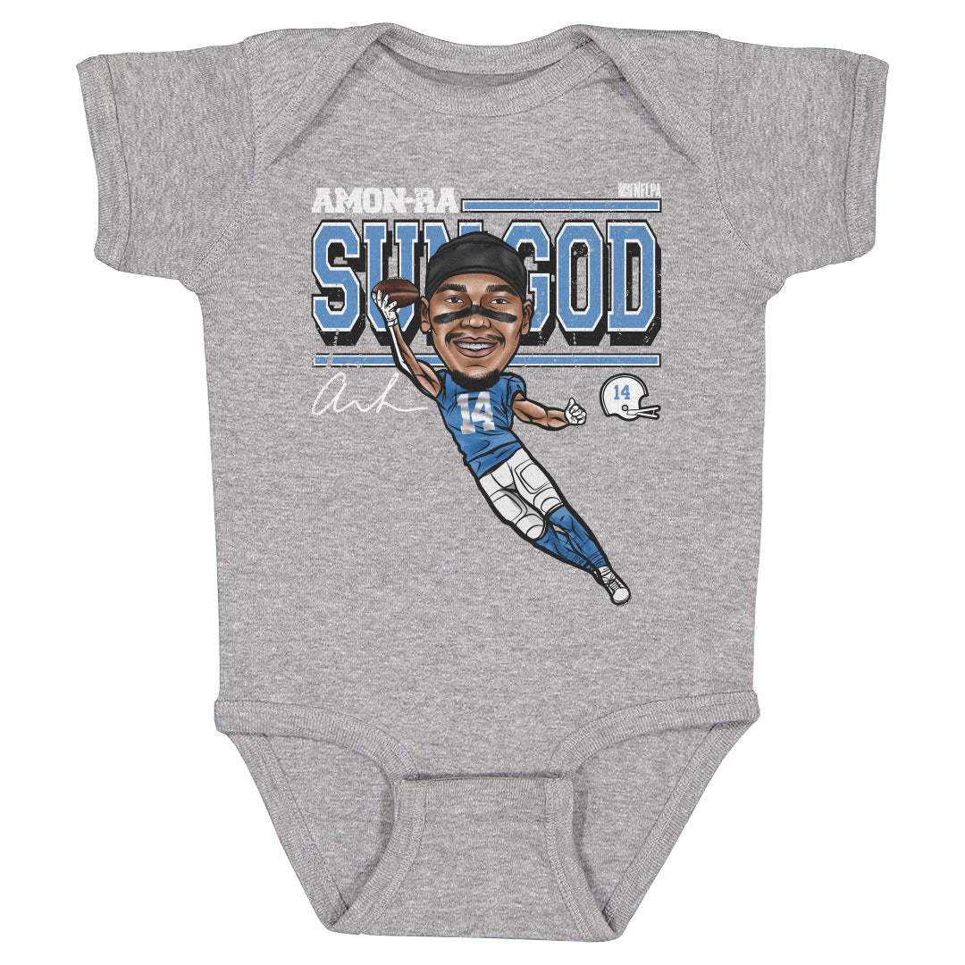 Amon-Ra St. Brown Kids Baby Onesie | 500 LEVEL