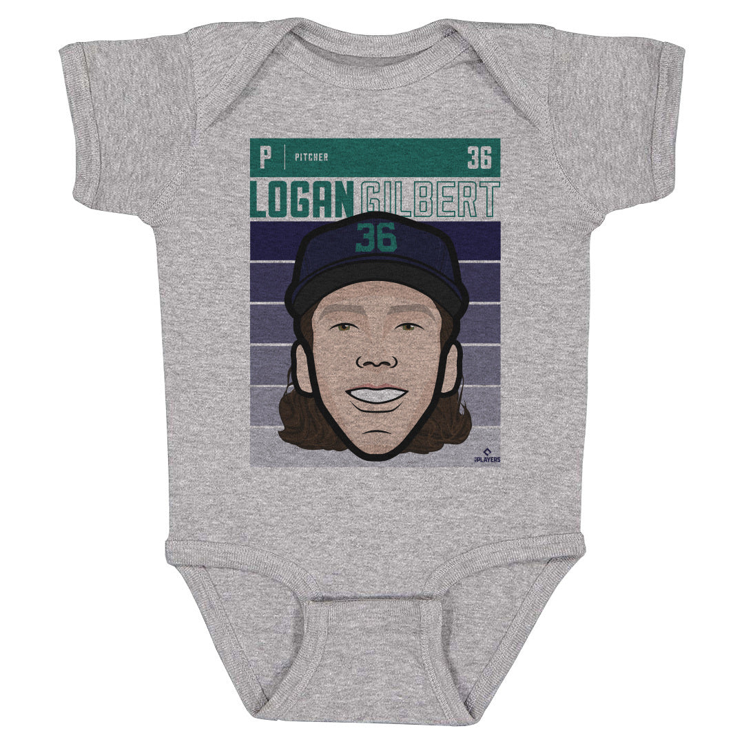 Logan Gilbert Kids Baby Onesie | 500 LEVEL