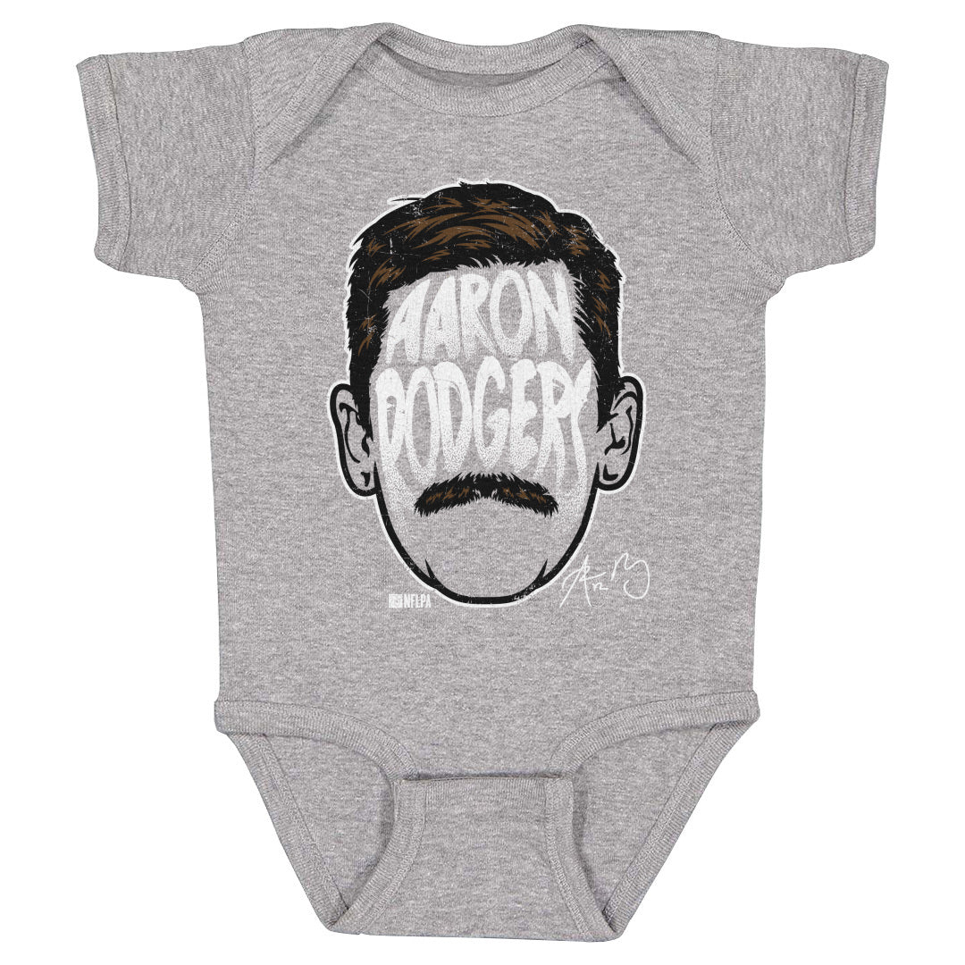 Aaron Rodgers Baby Clothes New York Football Kids Baby Onesie 500 Level 500 LEVEL