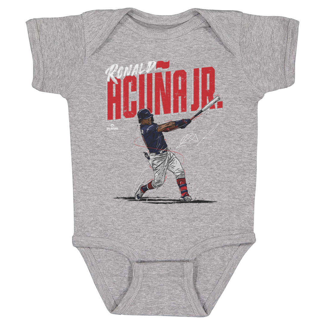 Ronald Acuna Jr. Kids Baby Onesie | 500 LEVEL