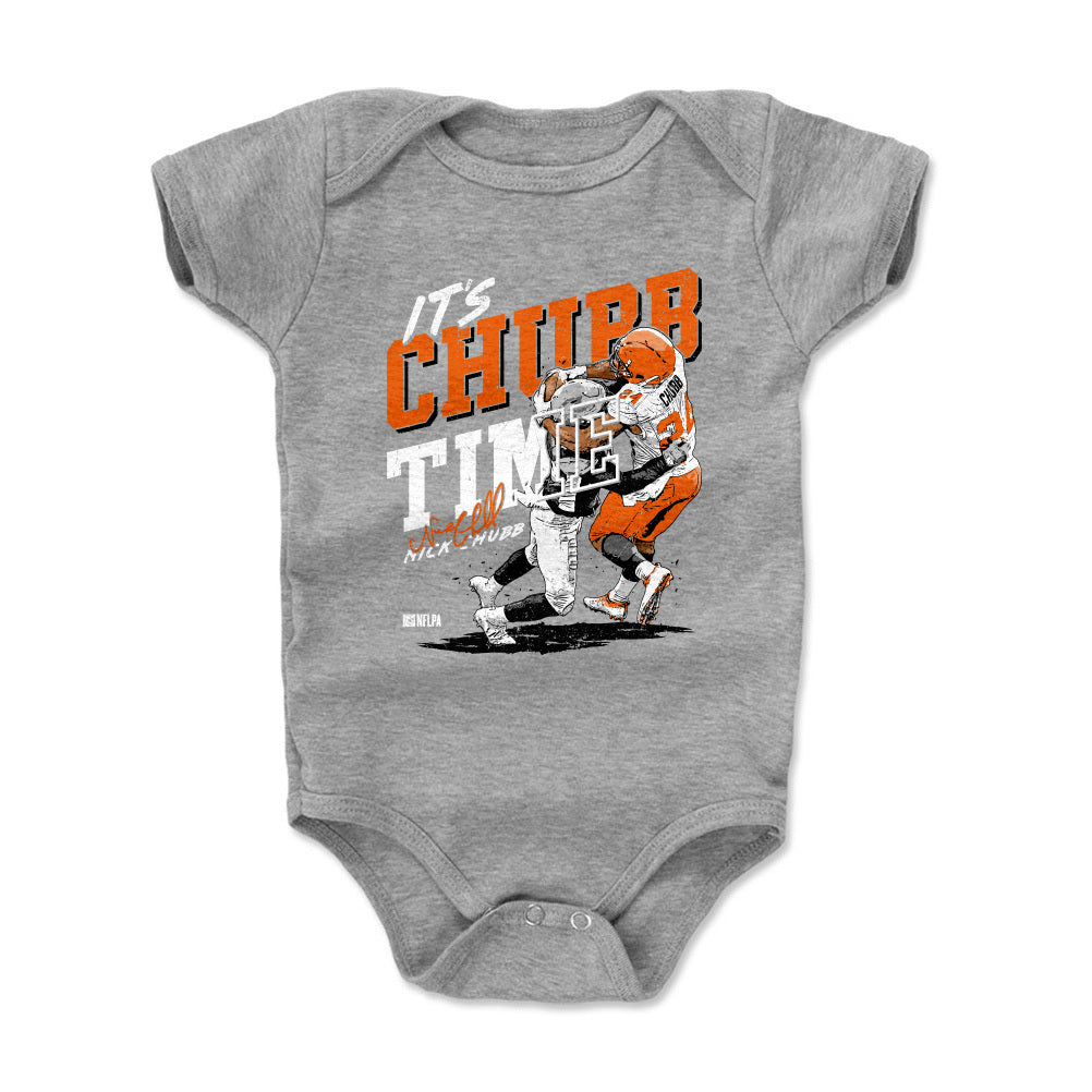 Nick Chubb Baby Clothes, Cleveland Football Kids Baby Onesie