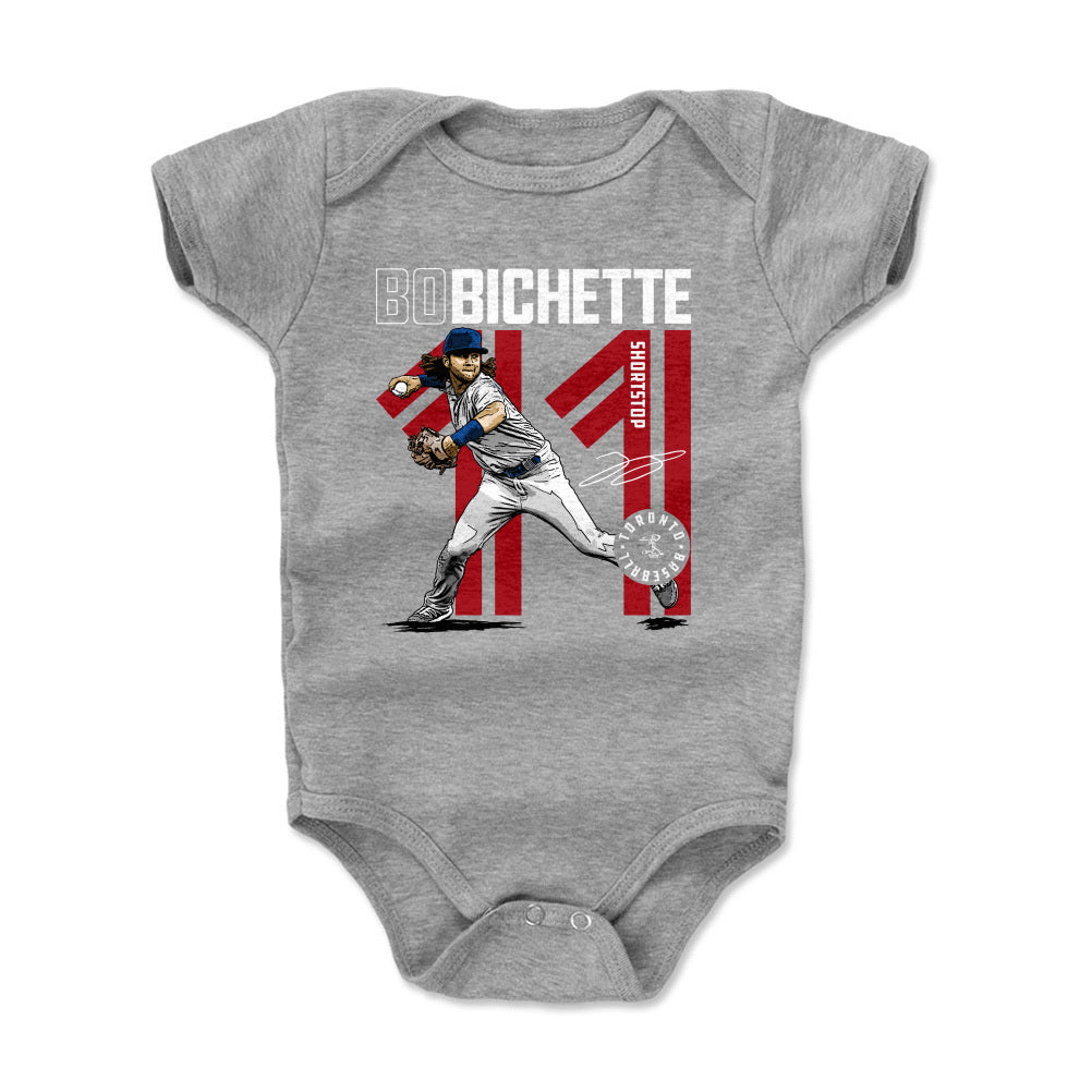 Bo Bichette Kids T-Shirt - Tri Royal - Toronto | 500 Level Major League Baseball Players Association (MLBPA)