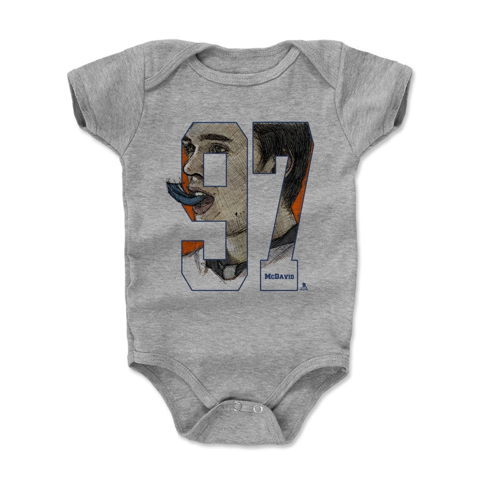 Connor McDavid Kids Baby Onesie | 500 LEVEL