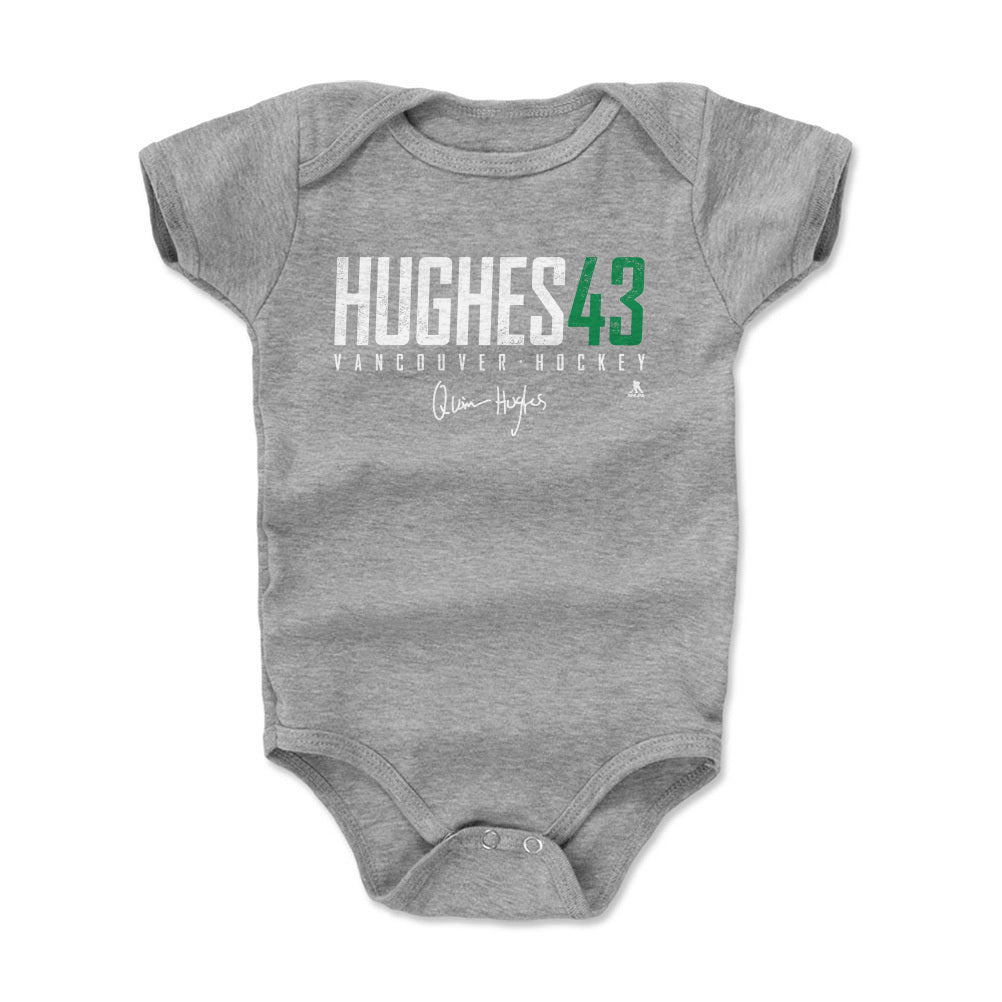 Quinn Hughes Kids Baby Onesie | 500 LEVEL