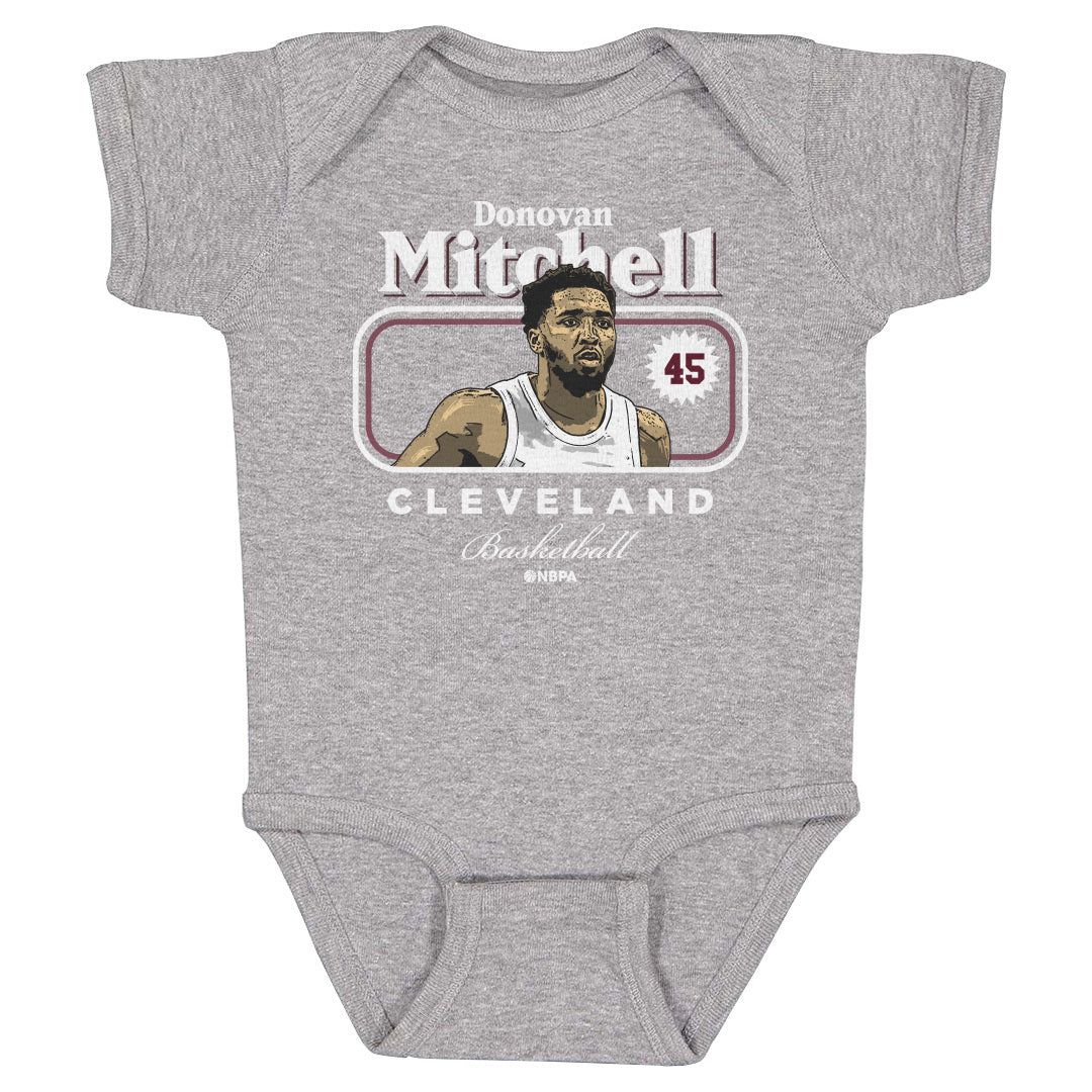 Donovan Mitchell Kids Baby Onesie | 500 LEVEL