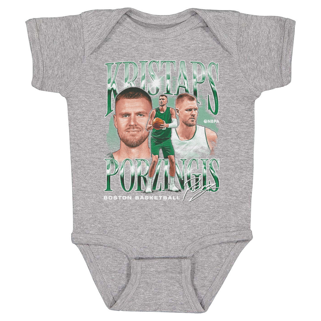 Kristaps Porzingis Kids Baby Onesie | 500 LEVEL