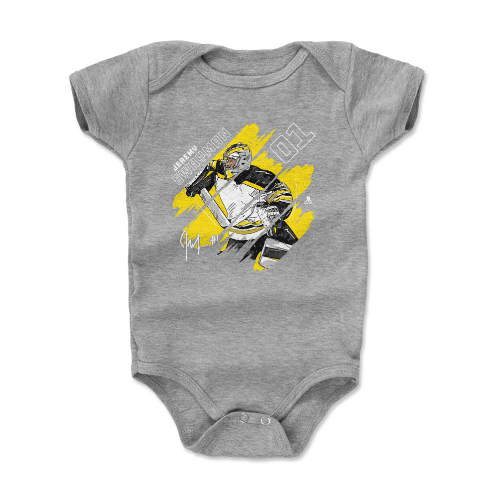 Jeremy Swayman Kids Baby Onesie | 500 LEVEL