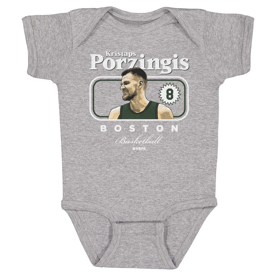 Kristaps Porzingis Kids Baby Onesie | 500 LEVEL