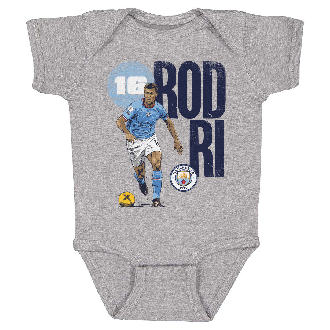 Rodri Baby Clothes Manchester Premier League Kids Baby Onesie