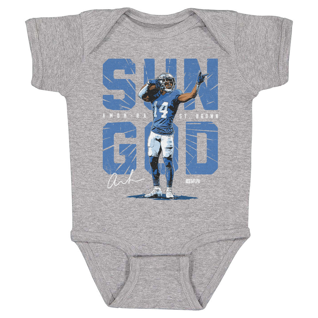 Amon-Ra St. Brown Kids Baby Onesie | 500 LEVEL