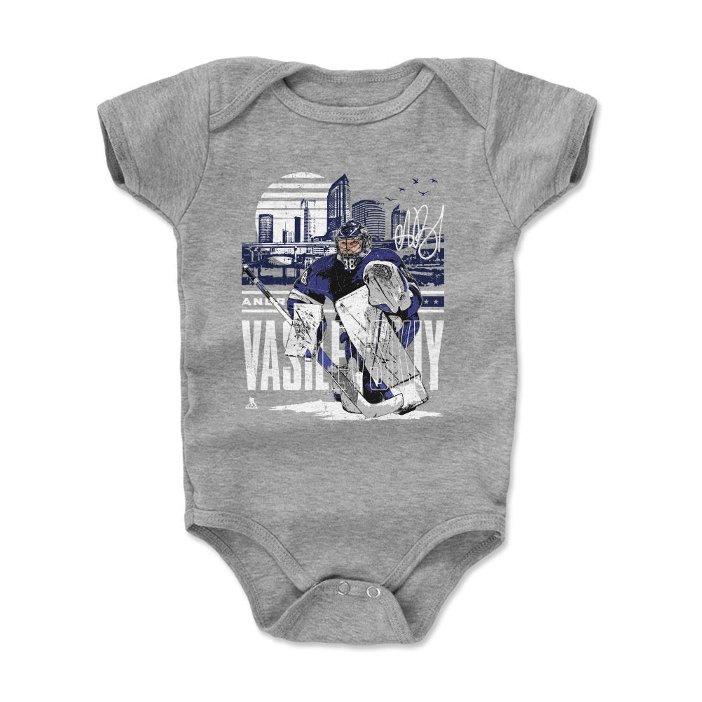 Andrei Vasilevskiy Kids Baby Onesie | 500 LEVEL