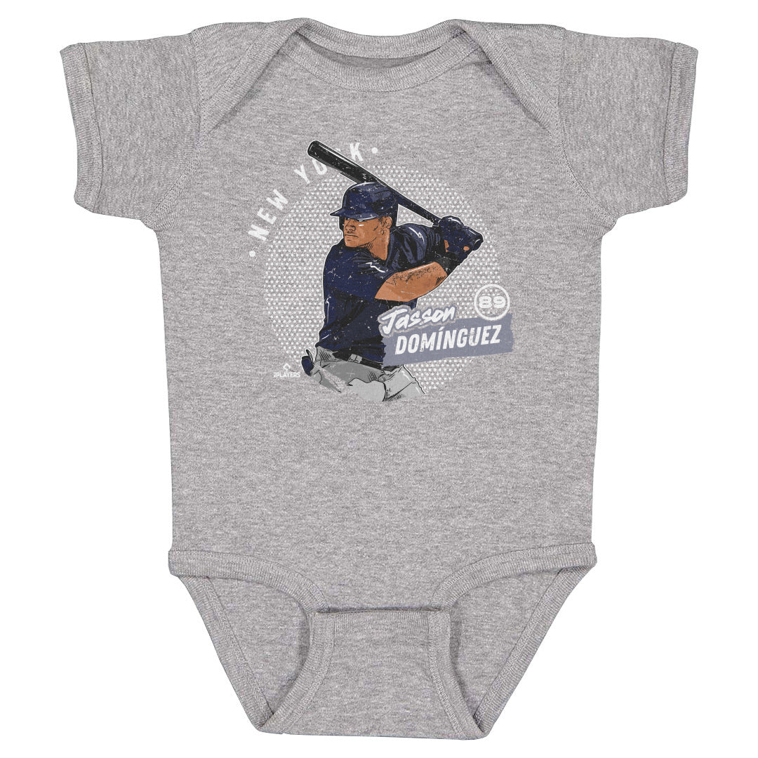 Jasson Dominguez Kids Baby Onesie | 500 LEVEL