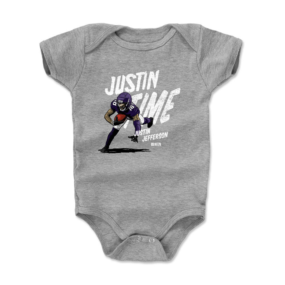 Justin Jefferson Baby Clothes, Minnesota Football Kids Baby Onesie