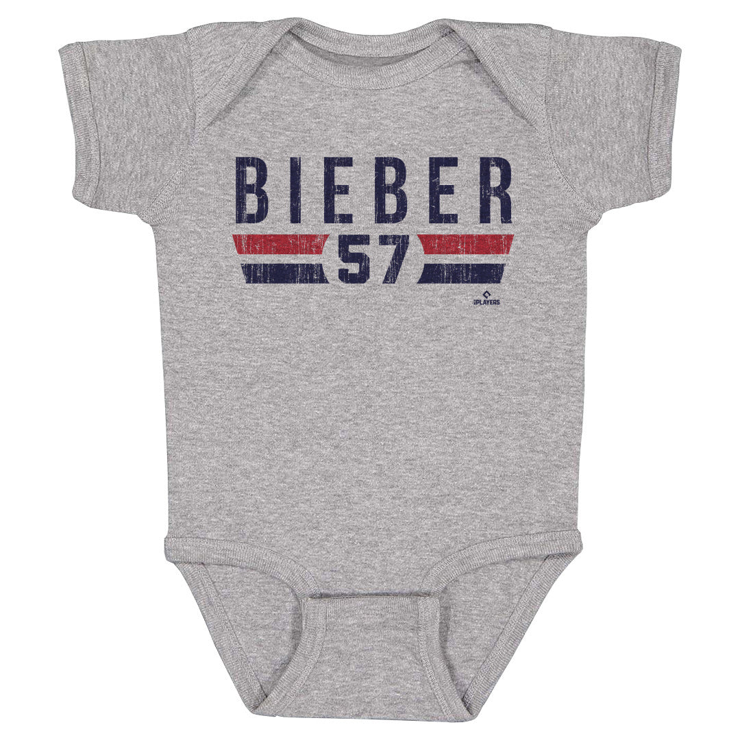 Official Shane Bieber Jersey, Shane Bieber Shirts, Baseball Apparel, Shane  Bieber Gear