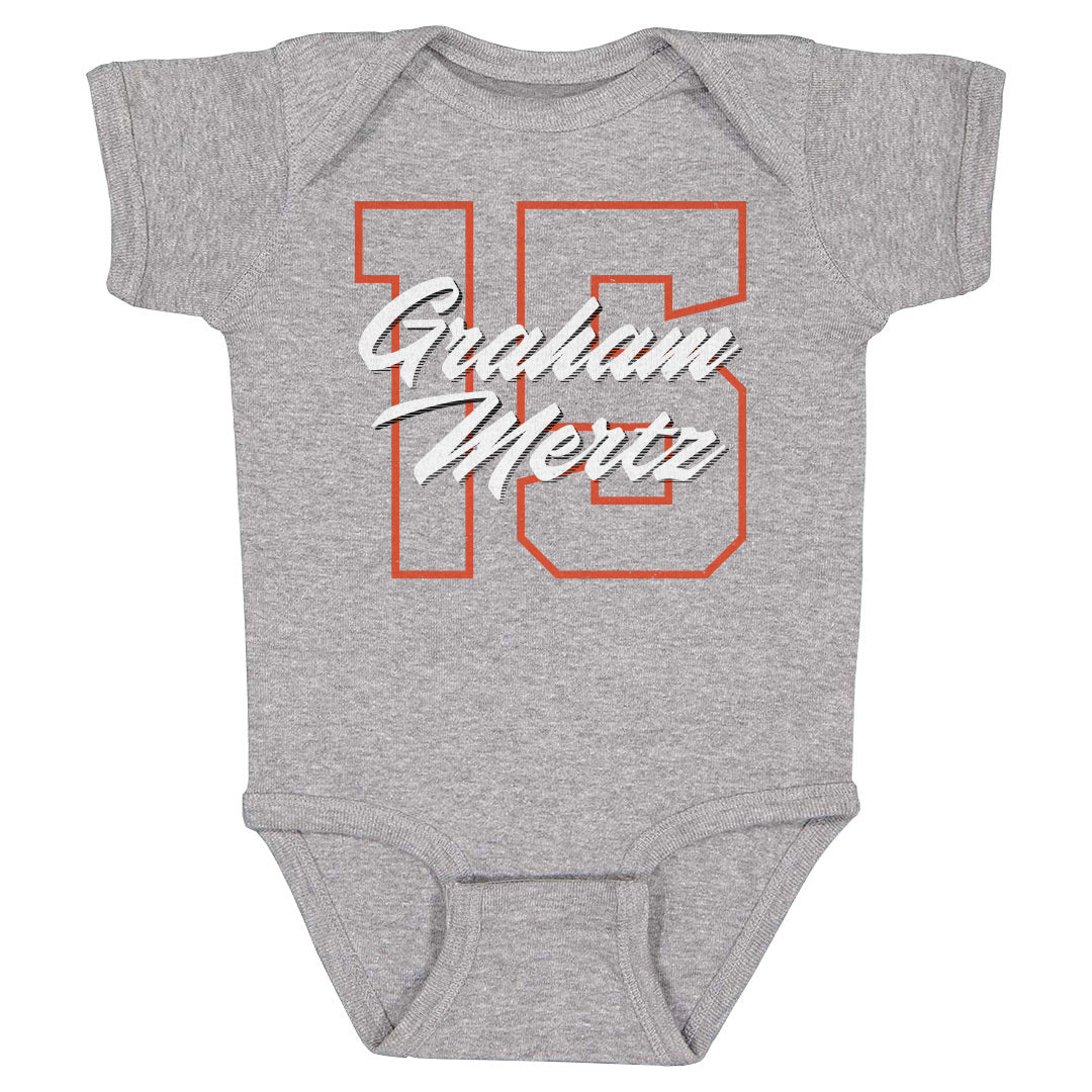 Graham Mertz Kids Baby Onesie | 500 LEVEL