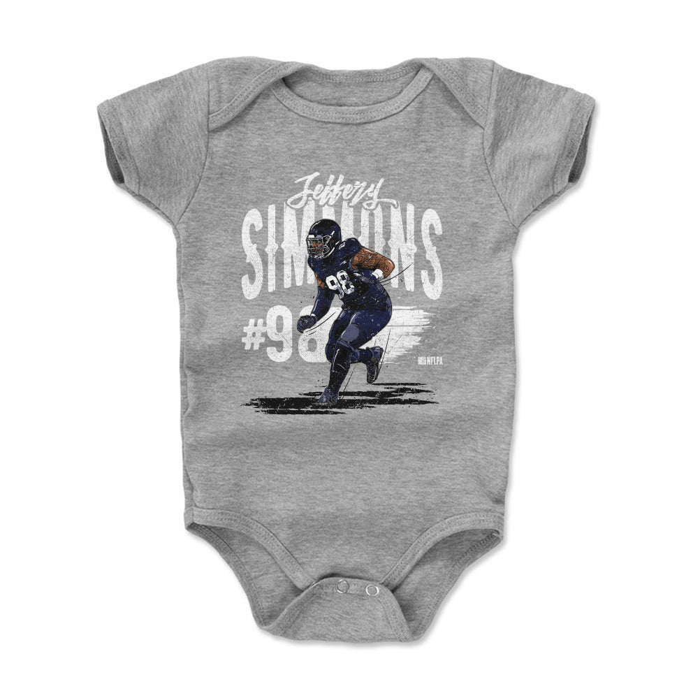 Jeffery Simmons Kids Baby Onesie | 500 LEVEL