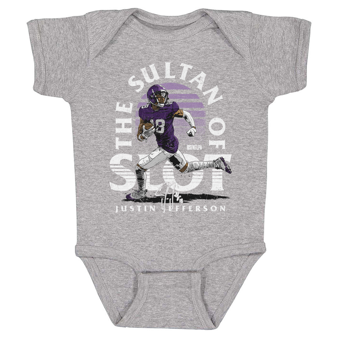 Justin Jefferson Kids Baby Onesie | 500 LEVEL