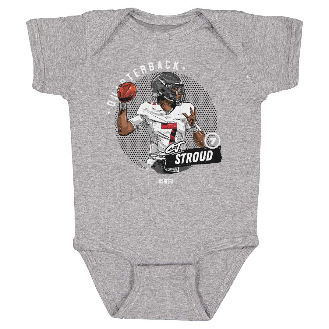 C.J. Stroud Kids Baby Onesie | 500 LEVEL