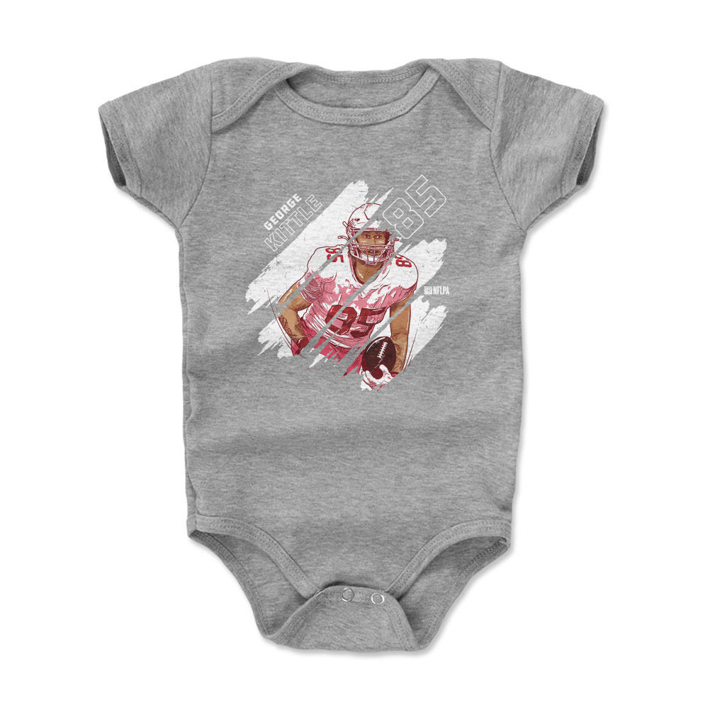 George Kittle Kids Baby Onesie | 500 LEVEL